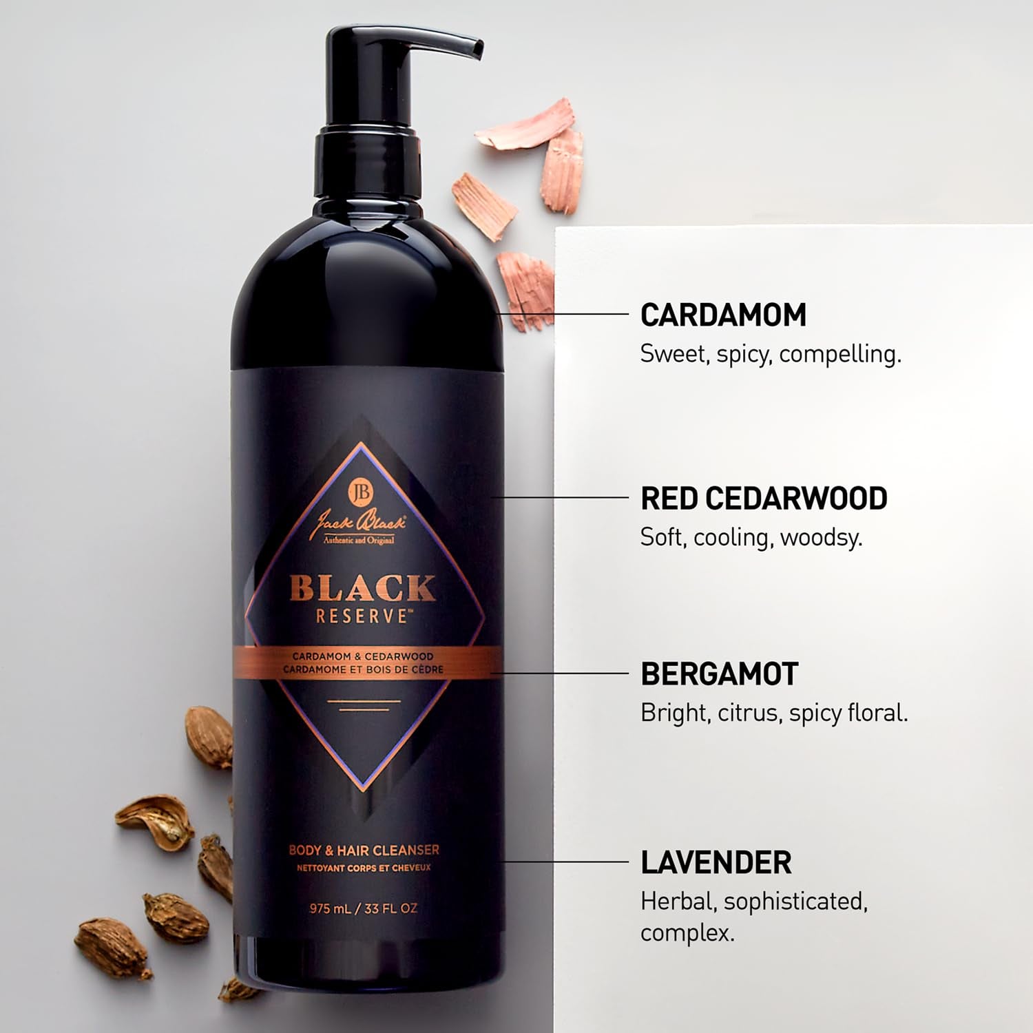 Body & Hair Cleanser – Mens Body Wash, Mens Shampoo, Skin Care, Hair Care, Body Wash Men, Sulfate–Free